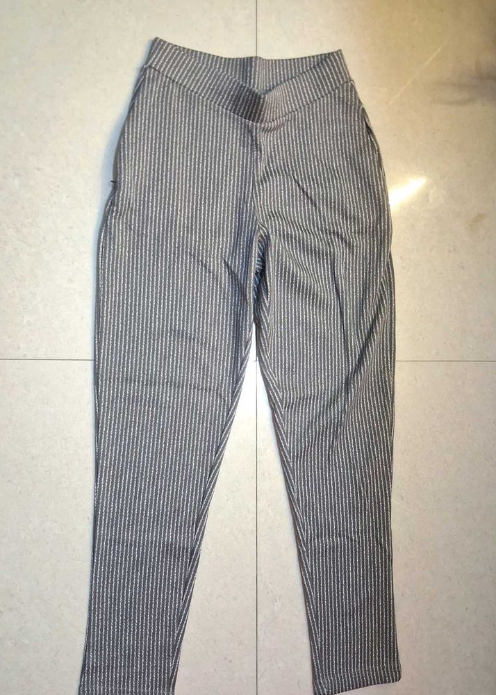 Striped Grey Pants