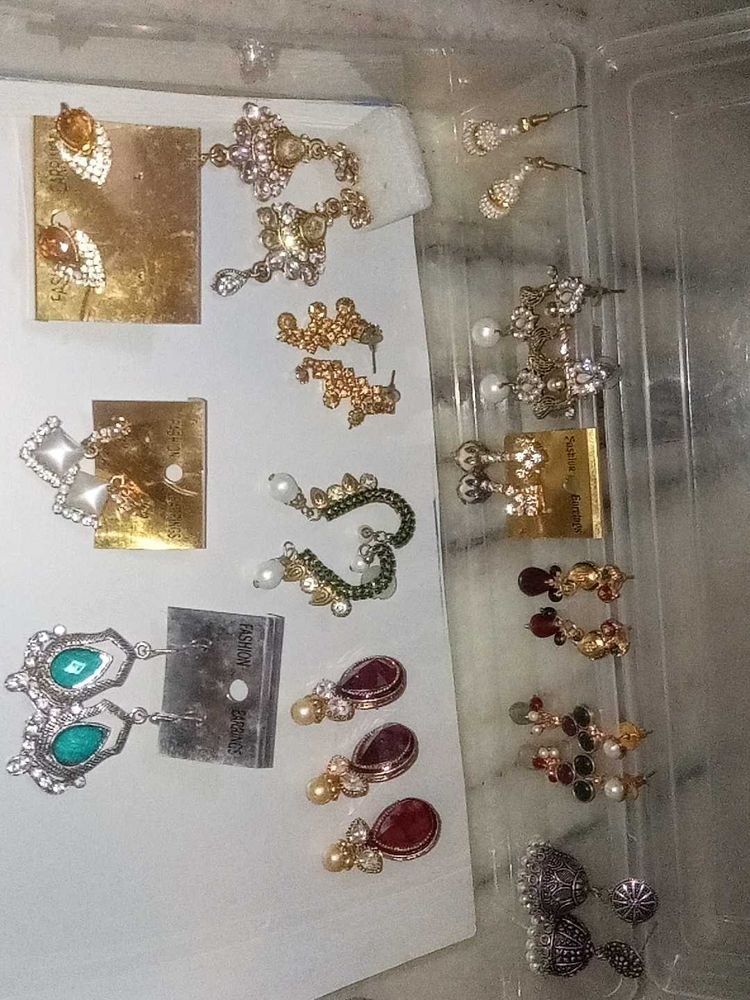 all 13 in 200 Assorted Dangle Earrings