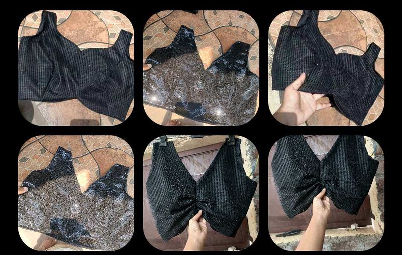 🖤🌟Bollywood style sparkling blouses combo✨