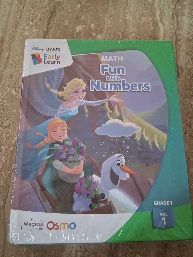 Disney Math Book Grade 1(set of 3 books)