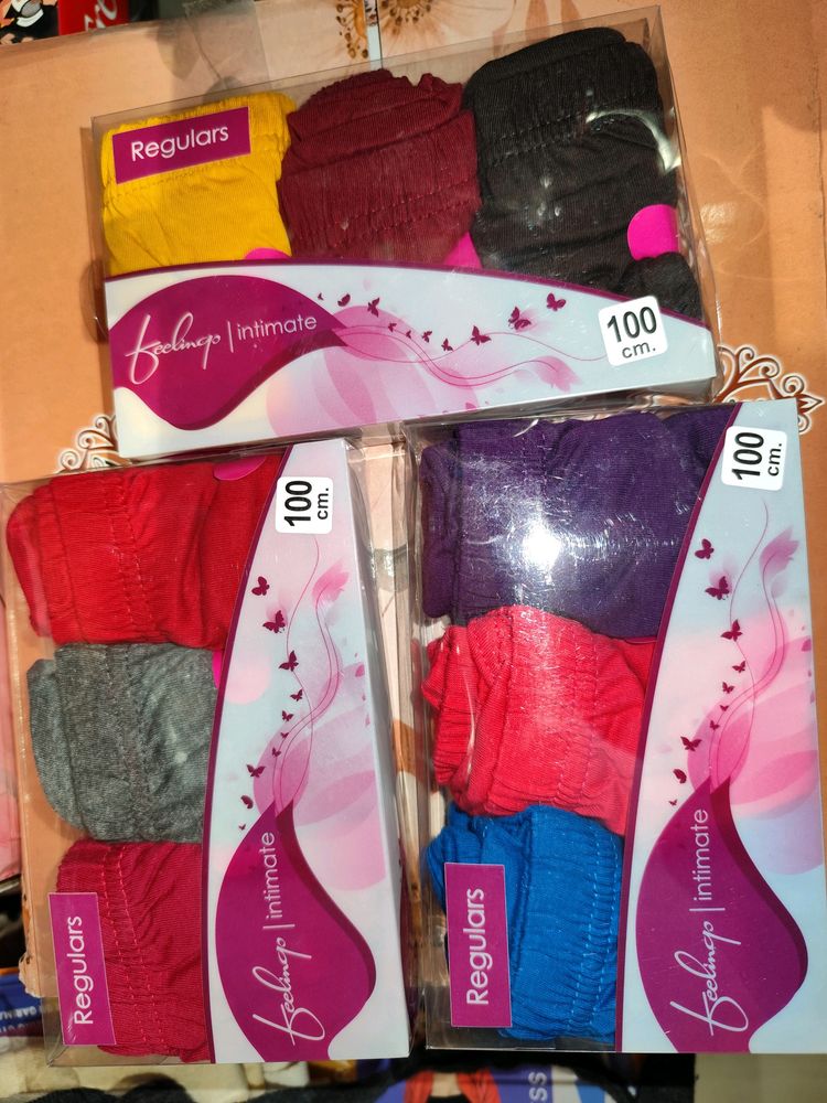 30% Discount On Combo Of 3 Panty