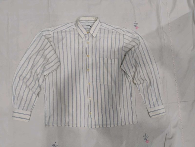 Men's Striped Casual Shirt