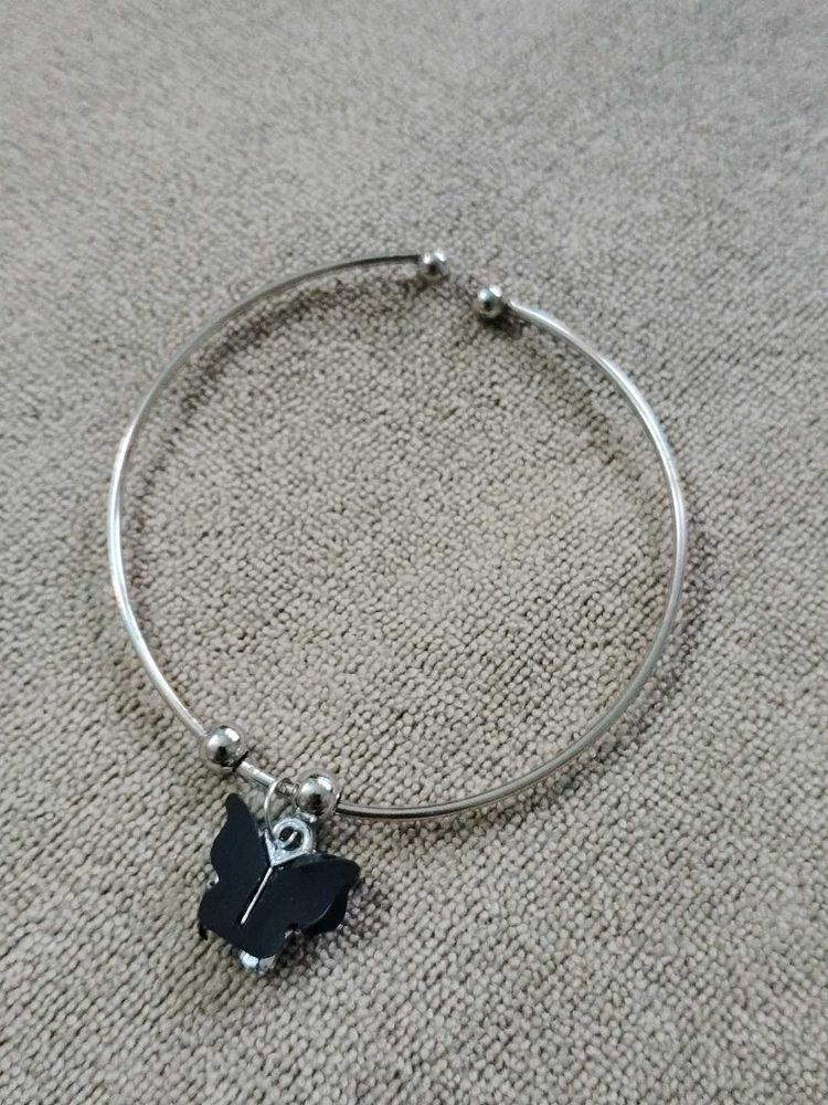 Butterfly Charm Bangle