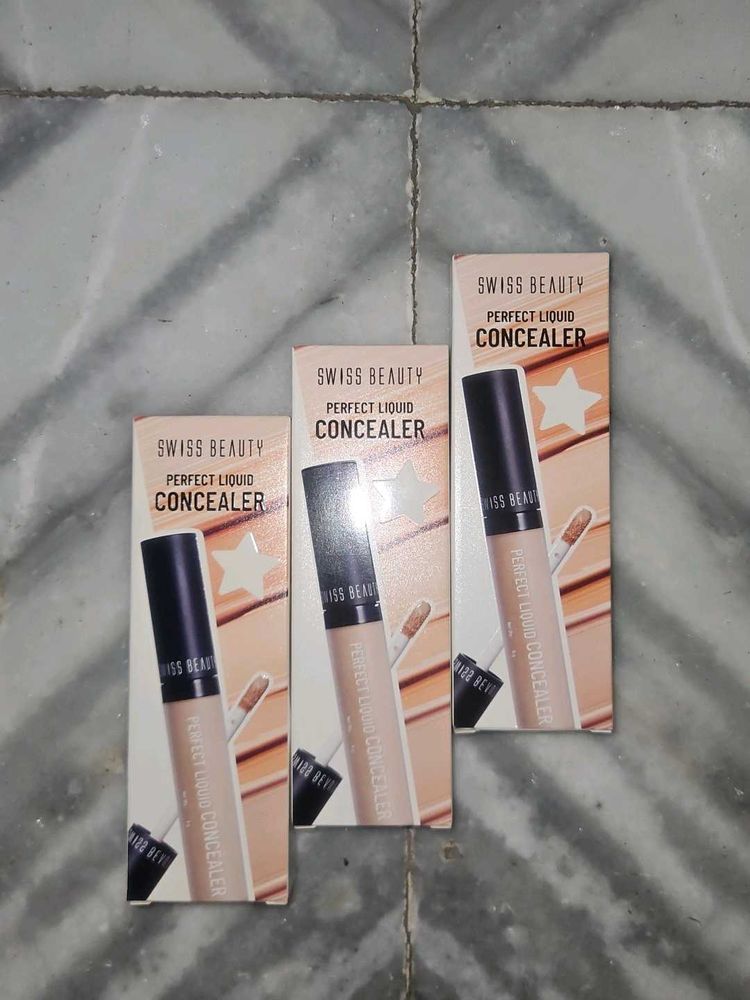 Swiss Beauty Perfect Liquid Concealer (3 pcs)