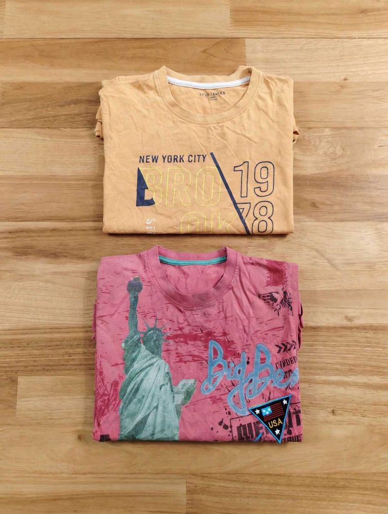 pack of 2 Men's New York City Graphic T-Shirt