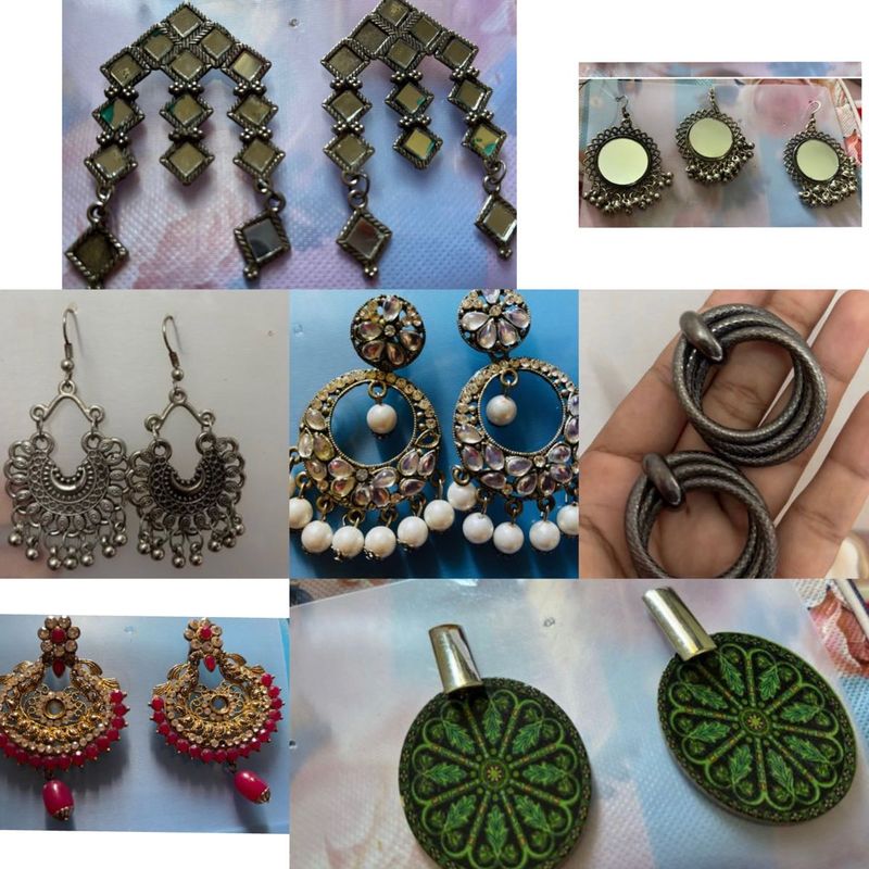 Assorted Statement Earrings Set