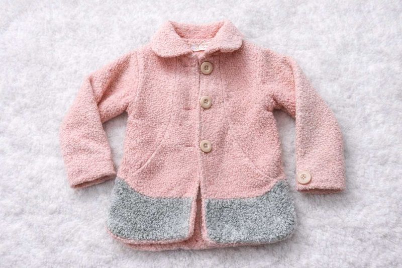 Cute Pink Kids Coat
