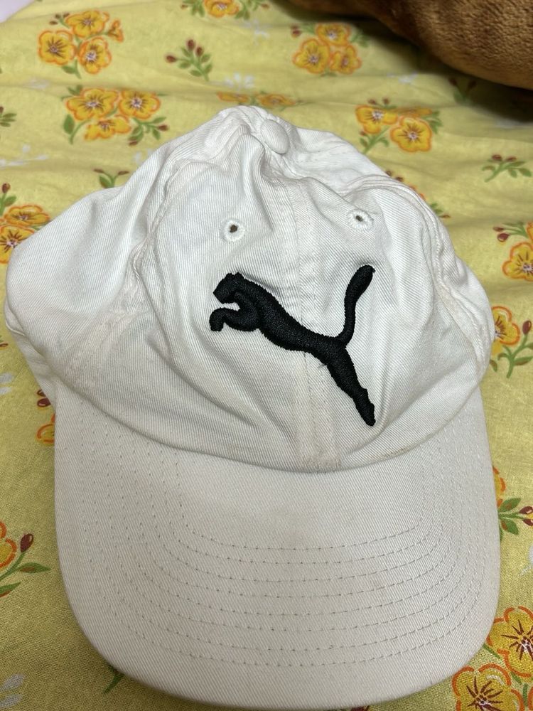 Puma White Baseball Cap