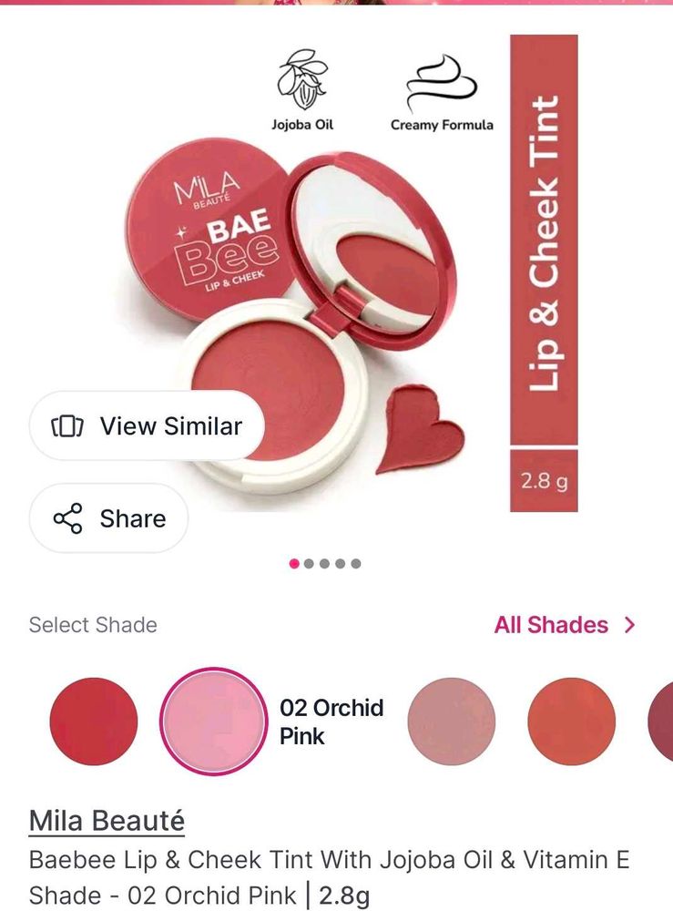 Mila Beaute Lip &amp; Cheek Tint