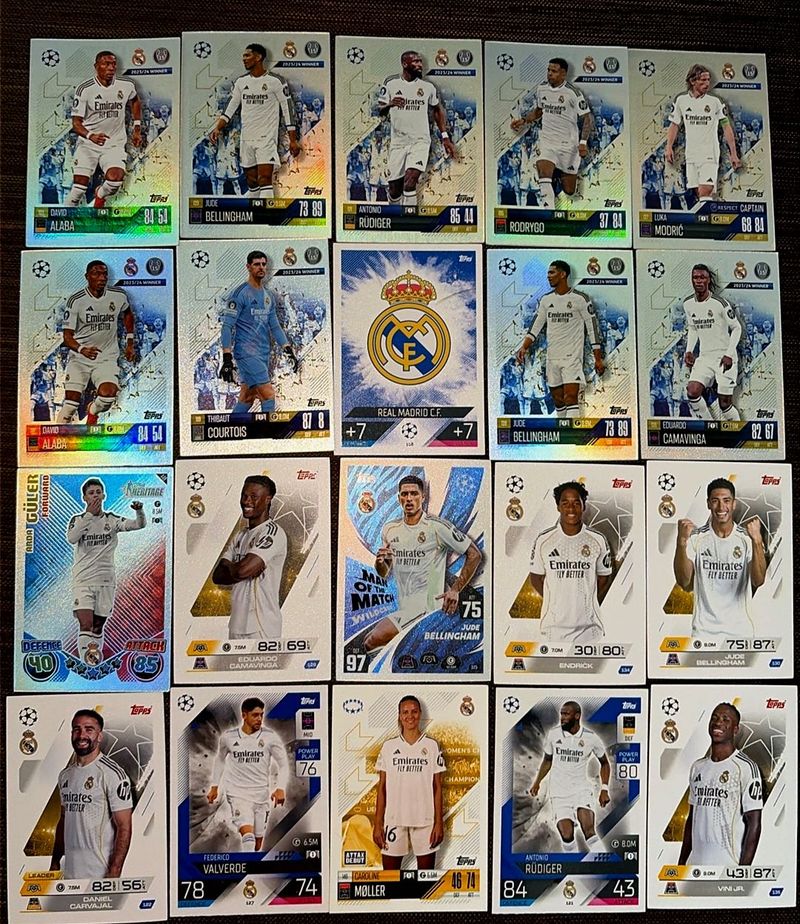 Topps Attax Real Madrid Cards Super Lot