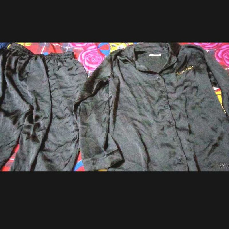 night suits Satin Pajama Set