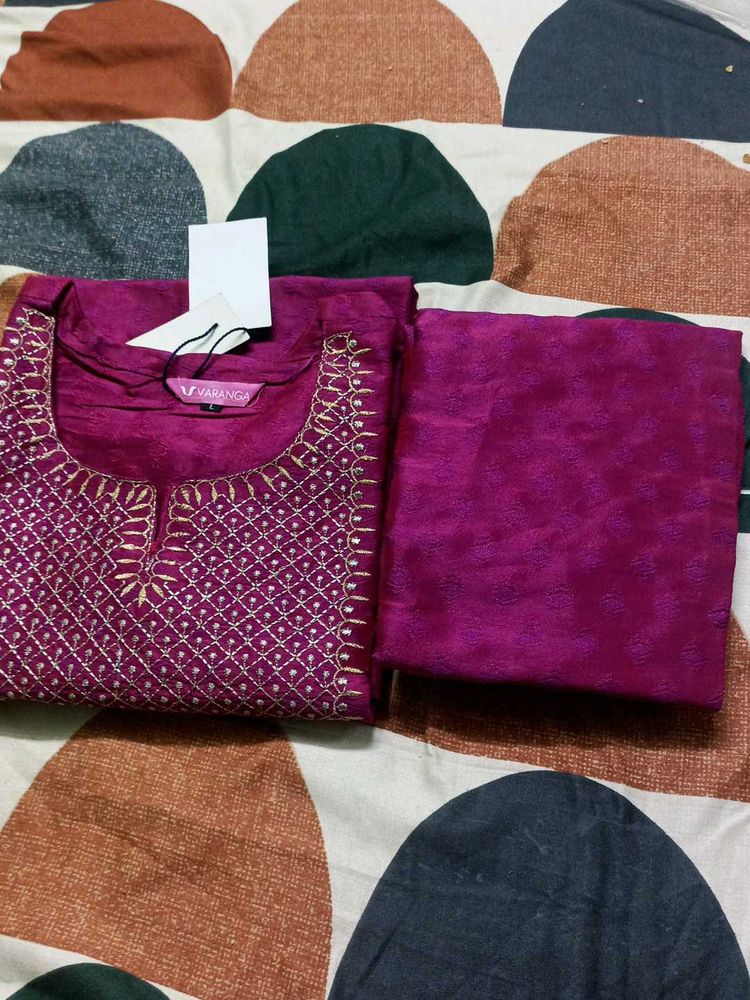 Beautiful Pink Kurta Set