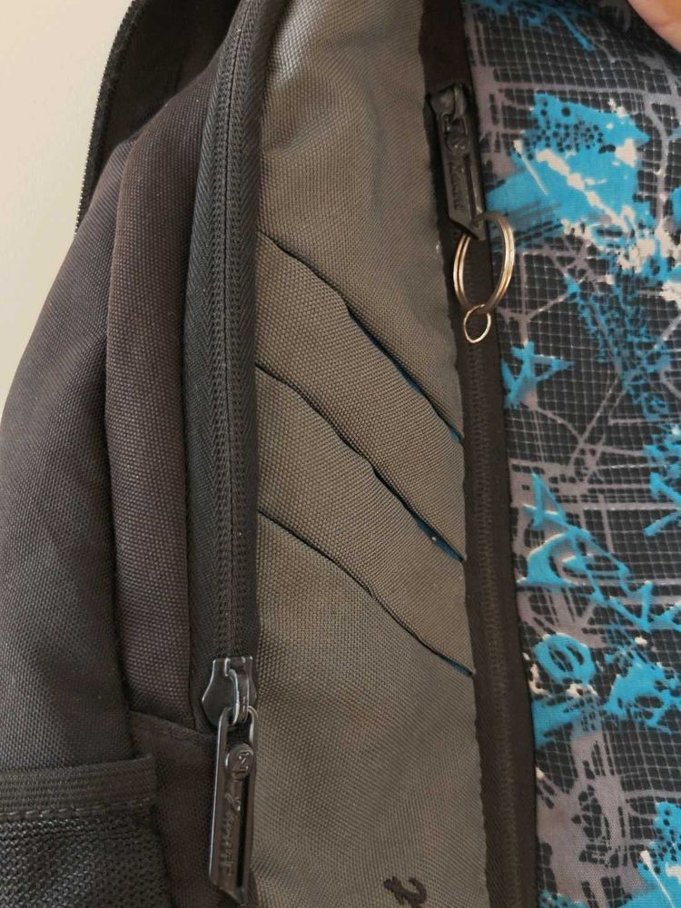 Stylish Blue &amp; Black backpack