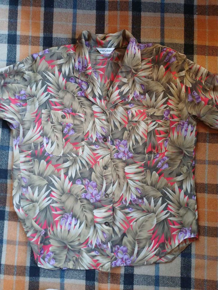 Floral Print Shirt
