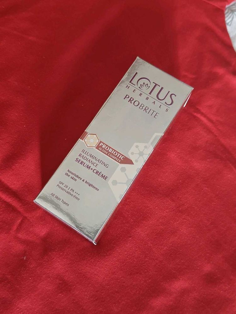 Lotus Herbals Probrite Serum+Creme