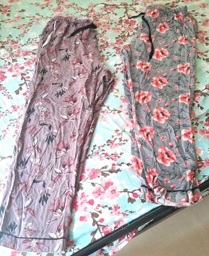 Floral Print Pajama Pants Set👖👖