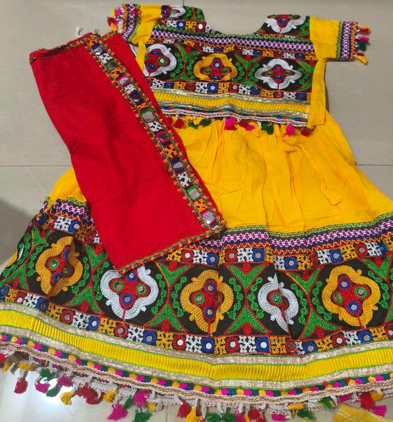 Vibrant Embroidered Lehenga Choli Set