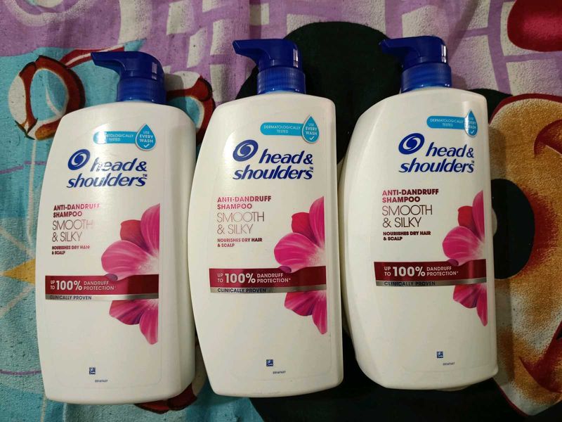 Pack Of 3, 3000ml Head And Shoulders Shampoo