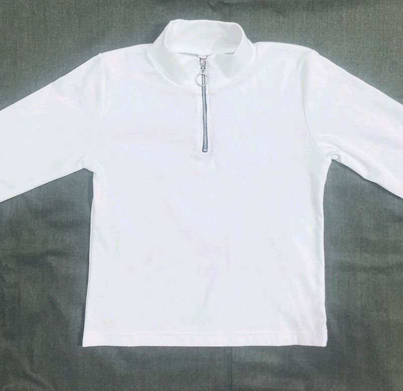 Casual Turtle Neck Top
