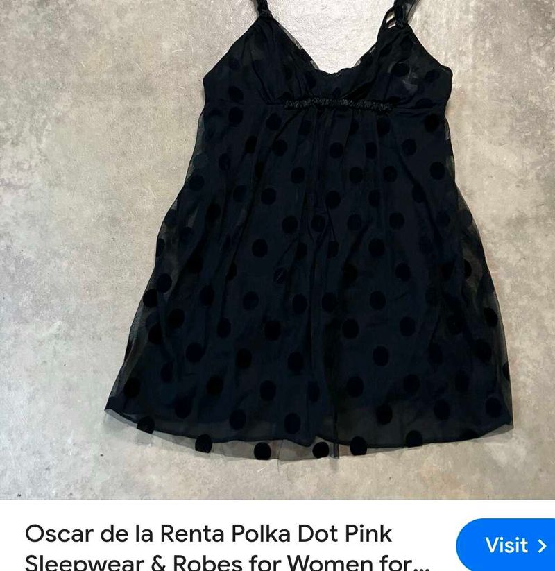 Very Sexy Polka Dot Camisole With Penty