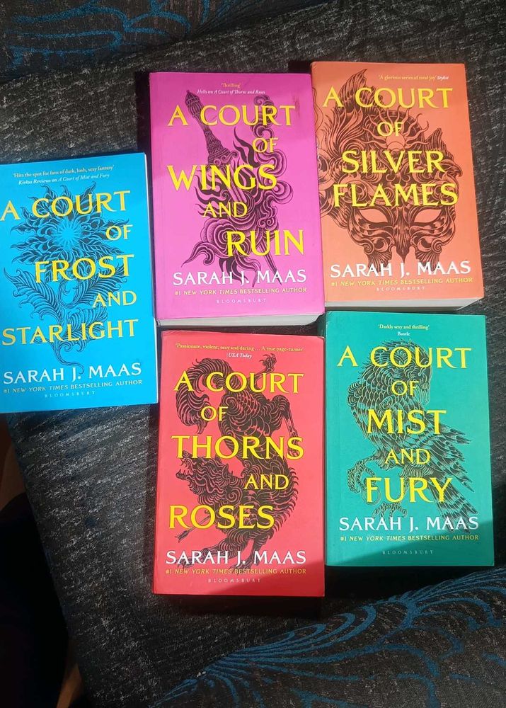 A Court of Thorns and Roses Series by Sarah J. Maa
