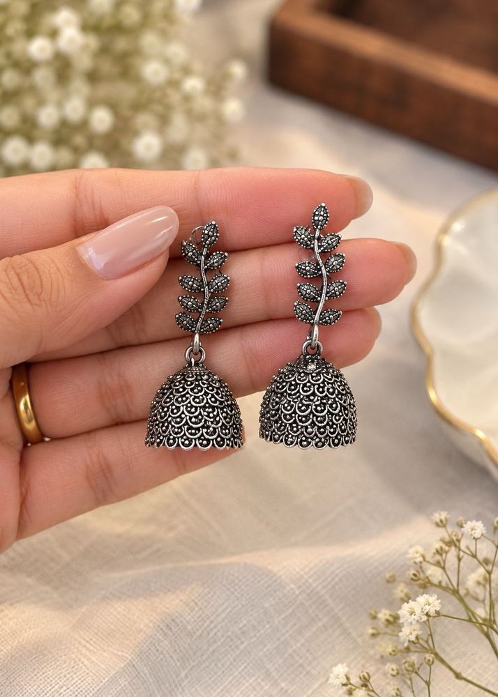silver earring