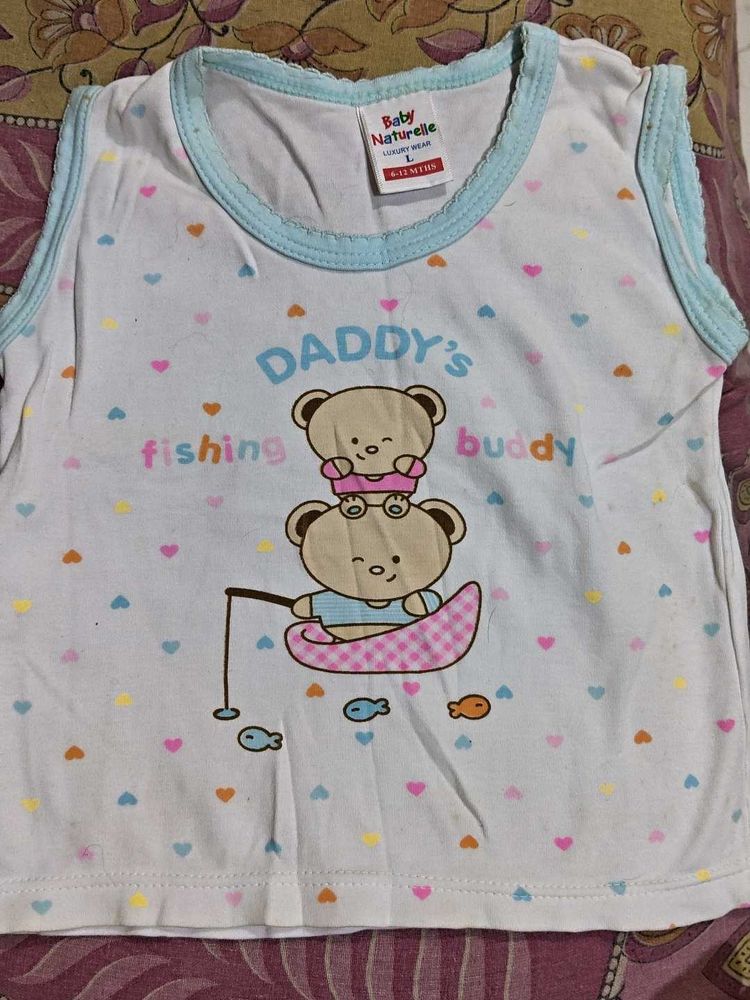 Baby Girl's Fishing Buddy Tank Top