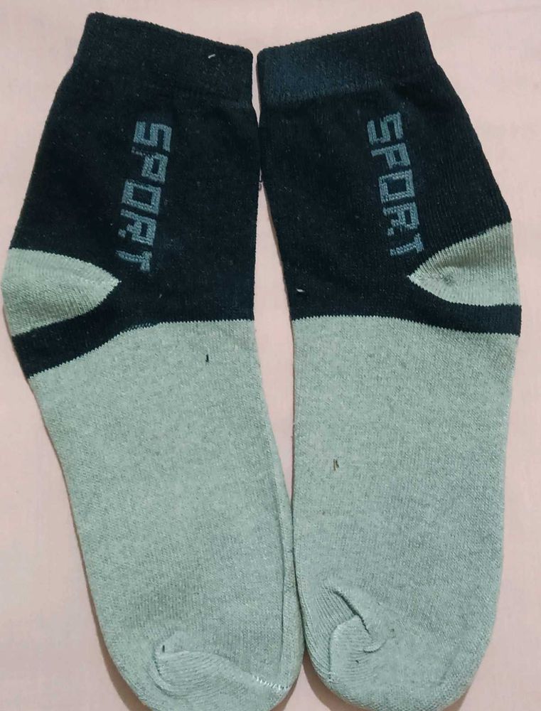 Sport Socks - Grey &amp; Black