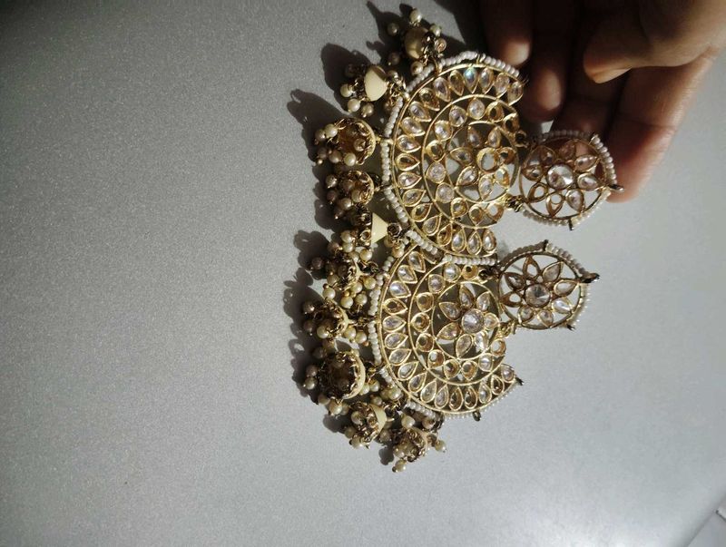 Statement Kundan Earrings