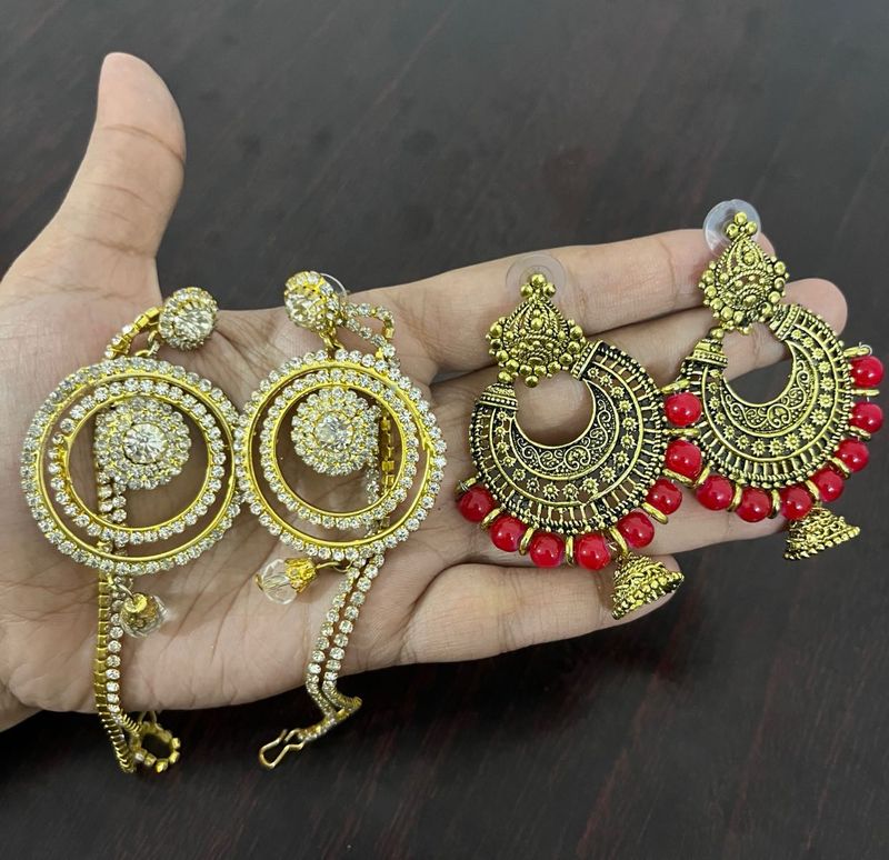 Stunning Ethnic Earrings Set