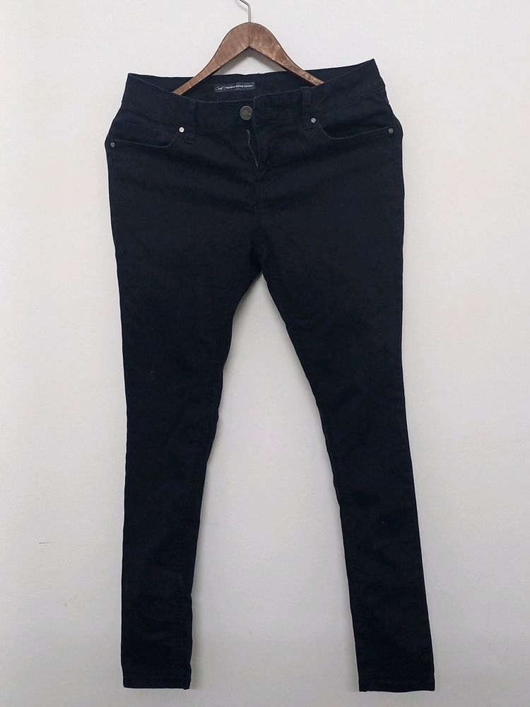 Rarely Used - Bare Mid Rise Super Skinny Black Jeans | Price: 800 Coins / Rs.250 | Brand: Bare | Size: 28 | Very Comfortable | Checkout My Profile For More