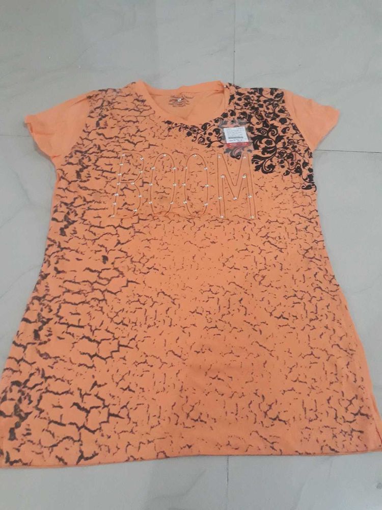 combo 2 Boom Graphic Print T-Shirt