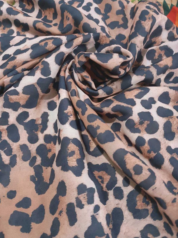 Leopard Print Scarf