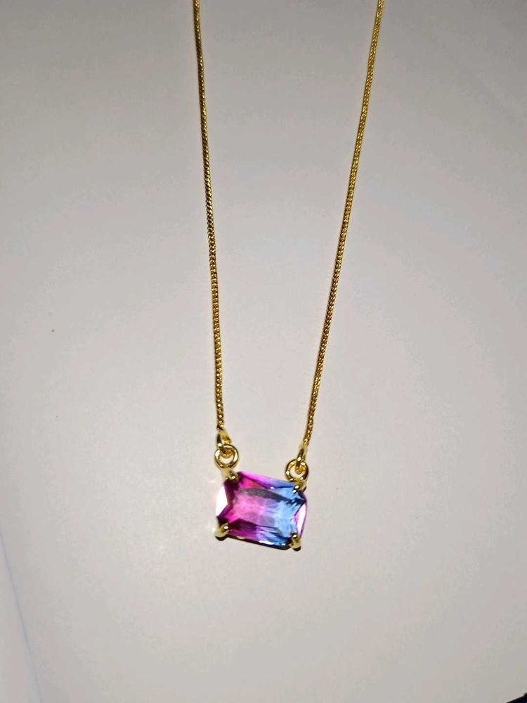 Elegant Gemstone Pendant Necklace