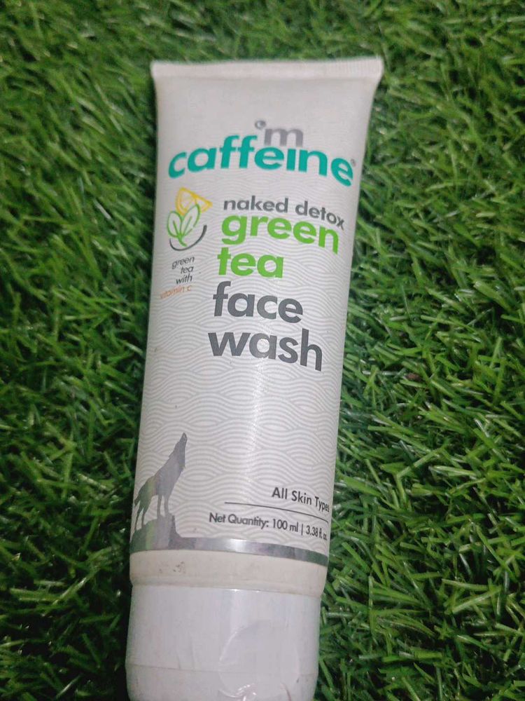 mCaffeine Naked Detox Green Tea Face Wash