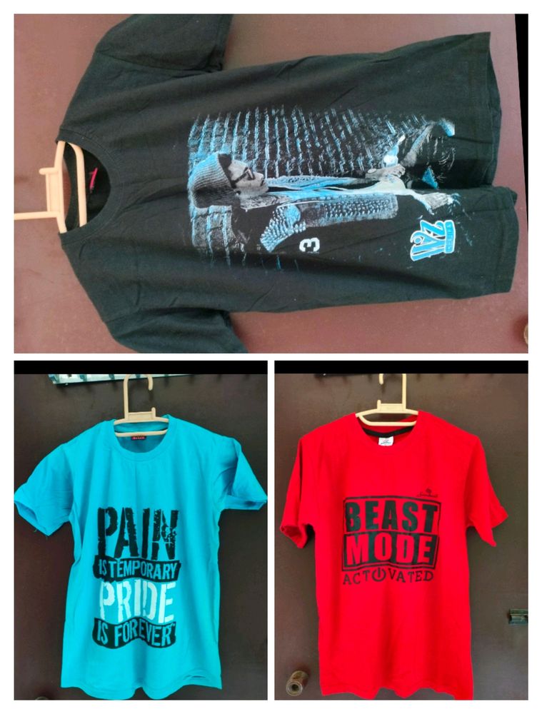 T-shirts Combo Of 3.