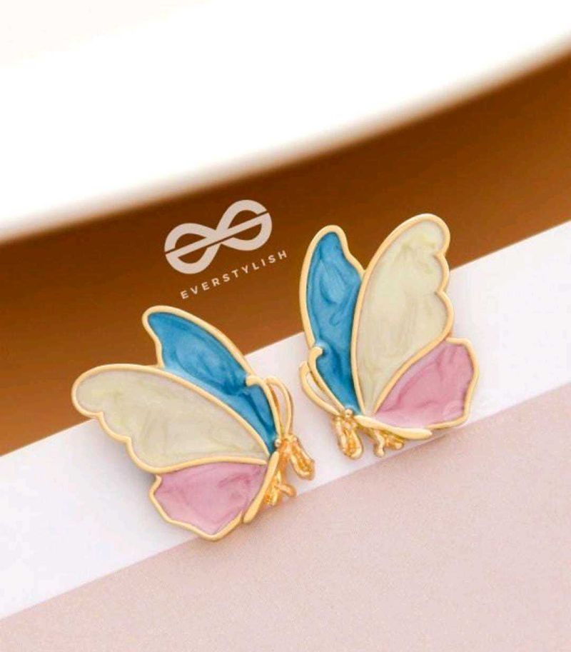 Cute Butterfly Stud Earrings
