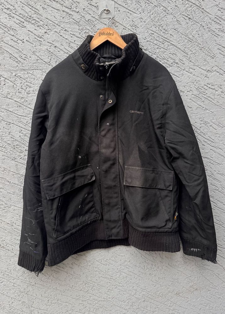 Carhartt Black Bomber Jacket