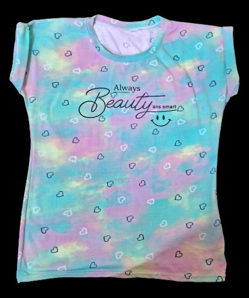 Multi Coloured Casual |T-shirt|