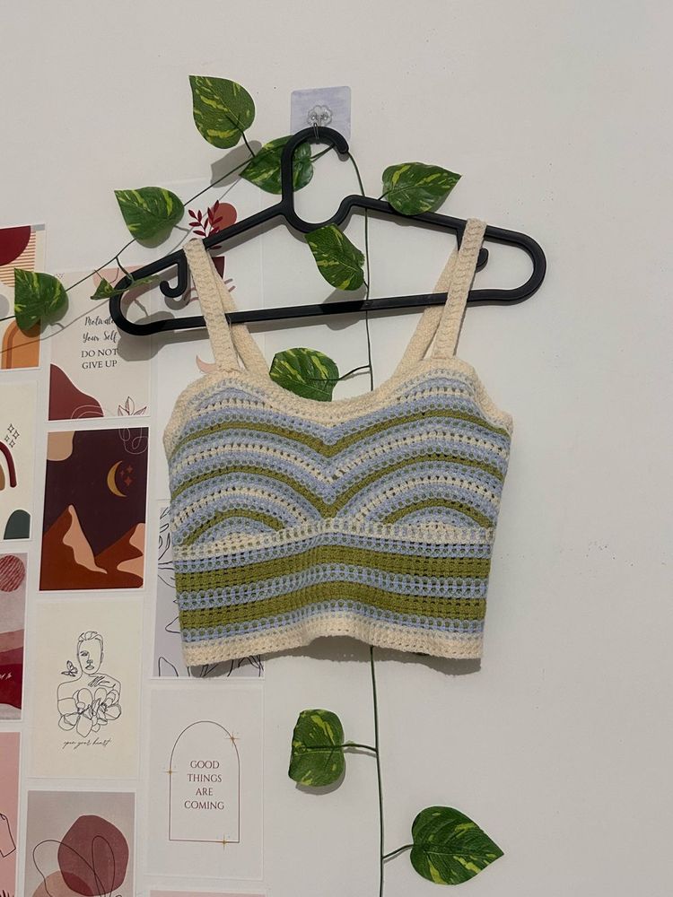 Crochet Crop Top - Stylish &amp; Unique