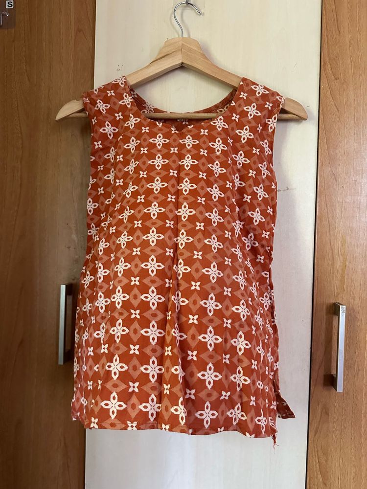 Stylish Orange Kurta