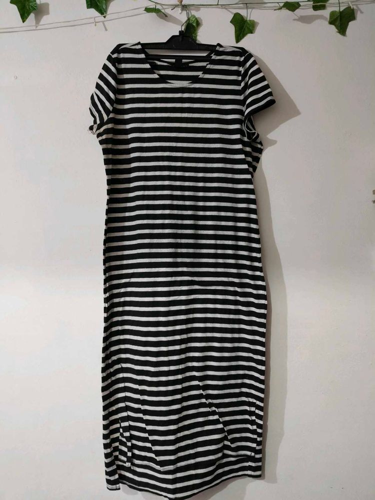 Striped Maxi Dress