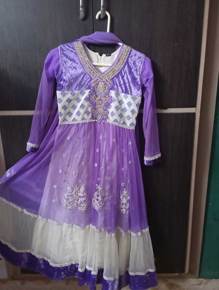 Anarkali Suit With Dupatta