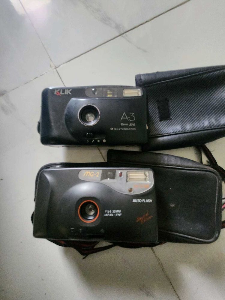 Vintage Klik A3 &amp; MG-2 Cameras