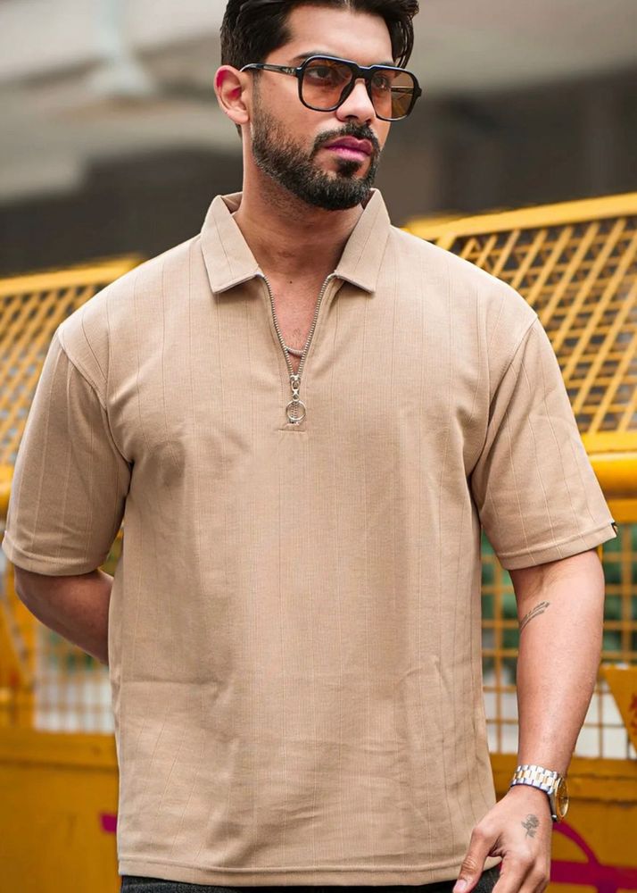 Maniac Men Polo Collar T-shirt