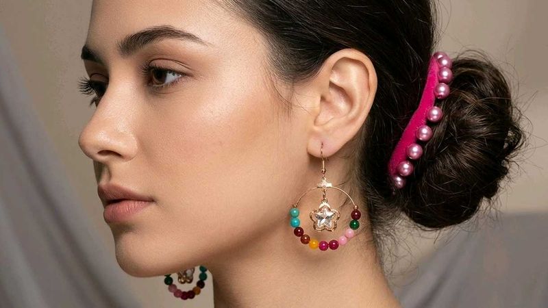 Stylish Accessories Combo – Earrings &amp; Hairband