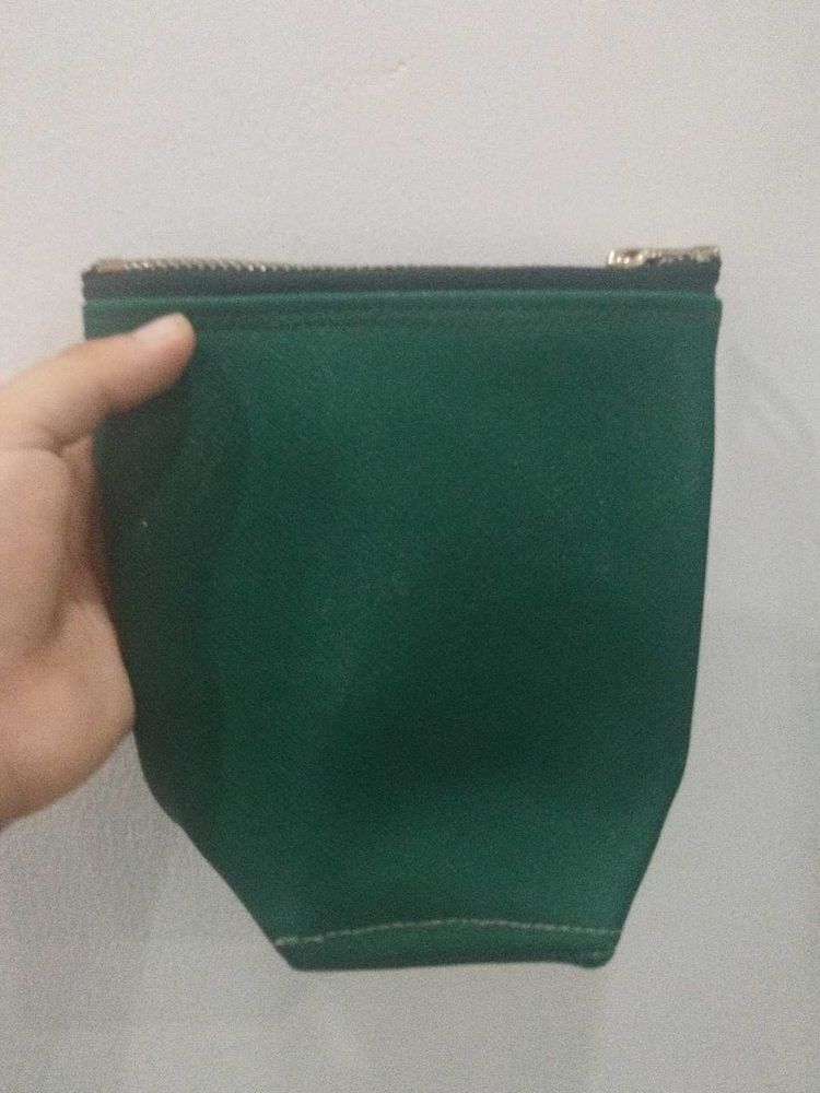Green Pouch Bag