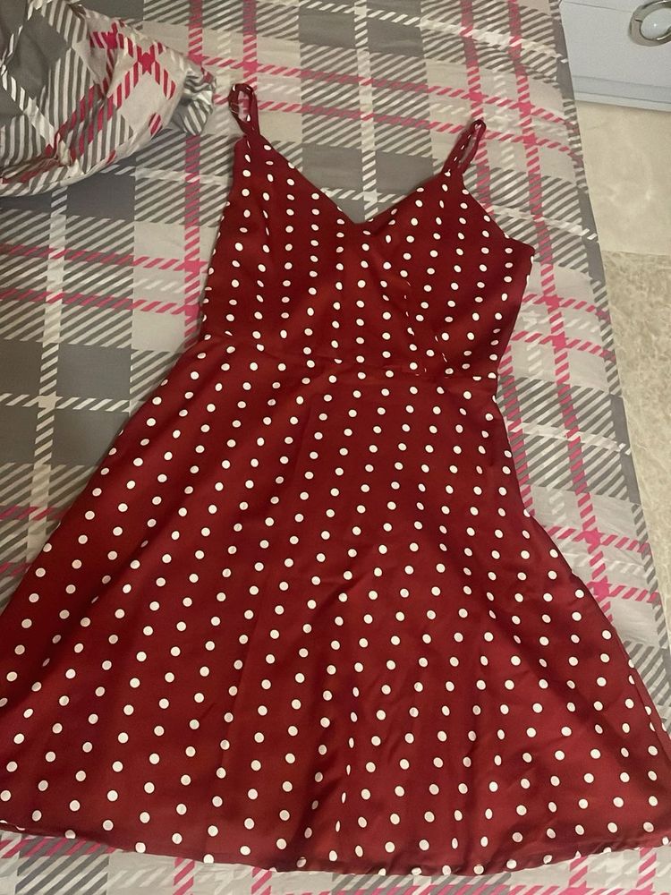 polka dot dress