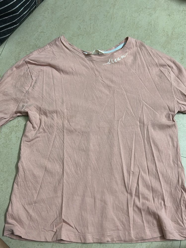 Cute Pink "Dream" Graphic Tee