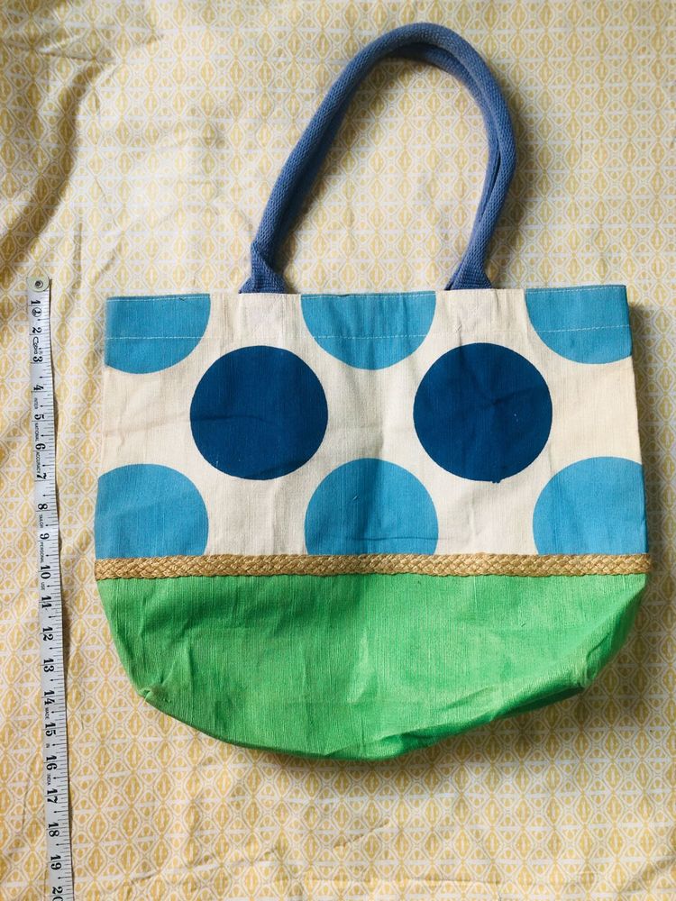 Polka Dot Tote Bag